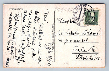 Postcard HIGH TOLL (ST8476)