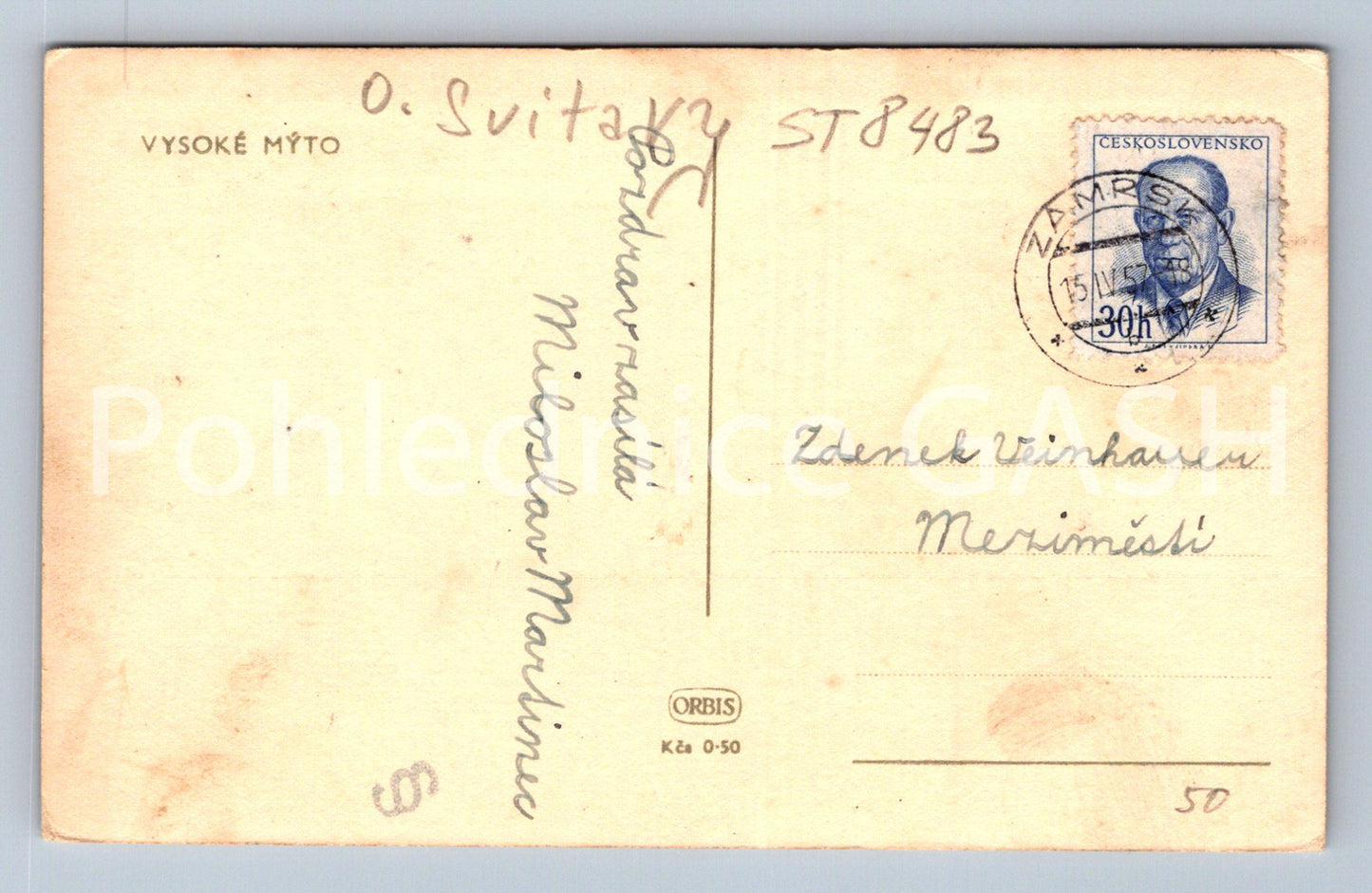 Postcard HIGH TOLL (ST8483)