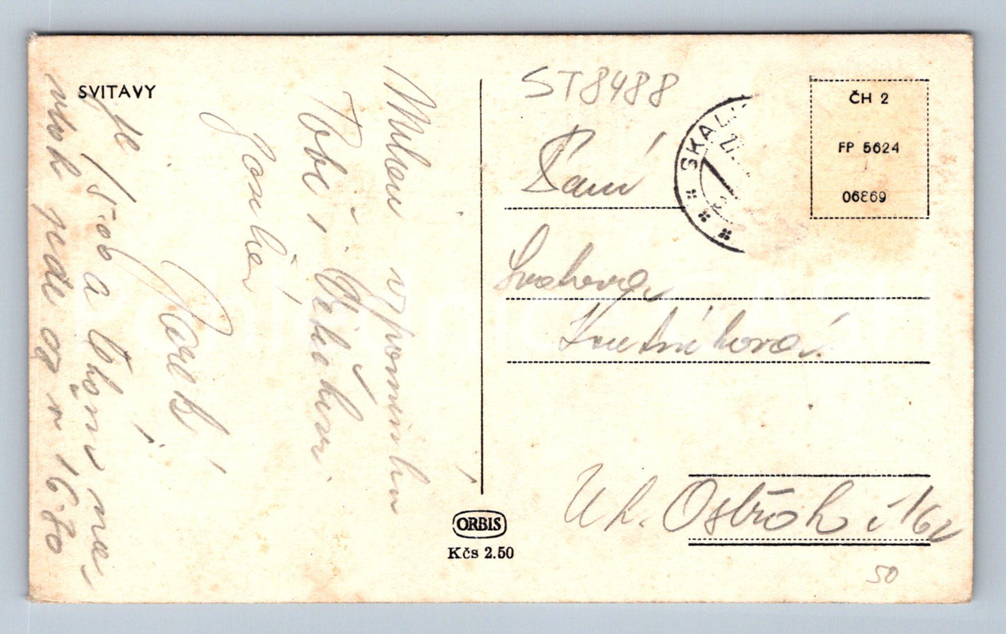 Pohlednice SVITAVY (ST8488)