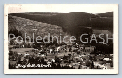 Pohlednice KRKONOŠE - NOVÝ SVĚT (ST8504)