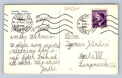 Pohlednice NOVÁ PAKA - KLÁŠTER (ST8511)