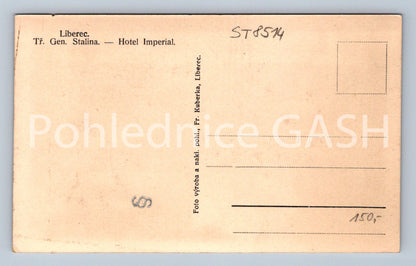 Pohlednice LIBEREC - HOTEL IMPERIAL (ST8514)