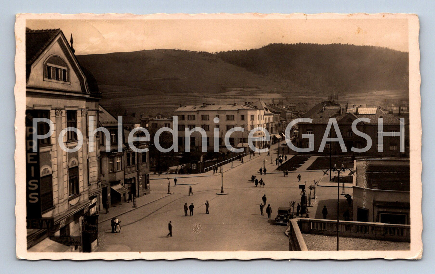 Pohlednice ŽILINA - ŠTEFÁNIKOVO NAMESTIE (ST8524)