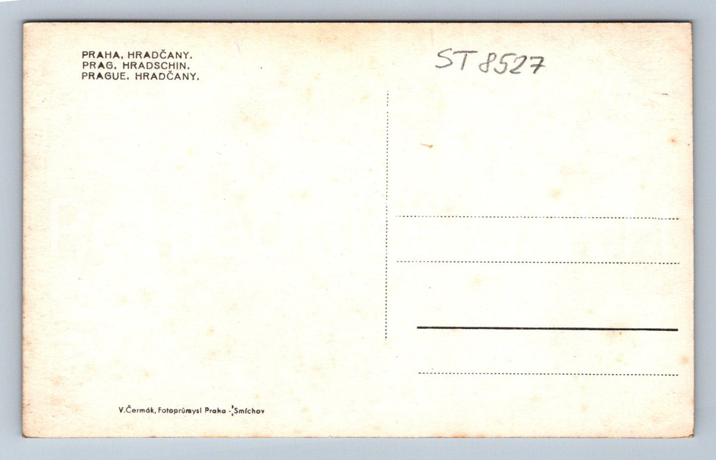Pohlednice PRAHA (ST8527)
