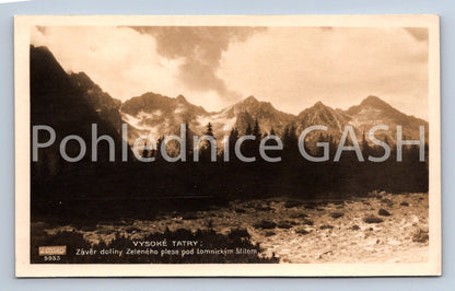 Pohlednice VYSOKÉ TATRY (ST8541)
