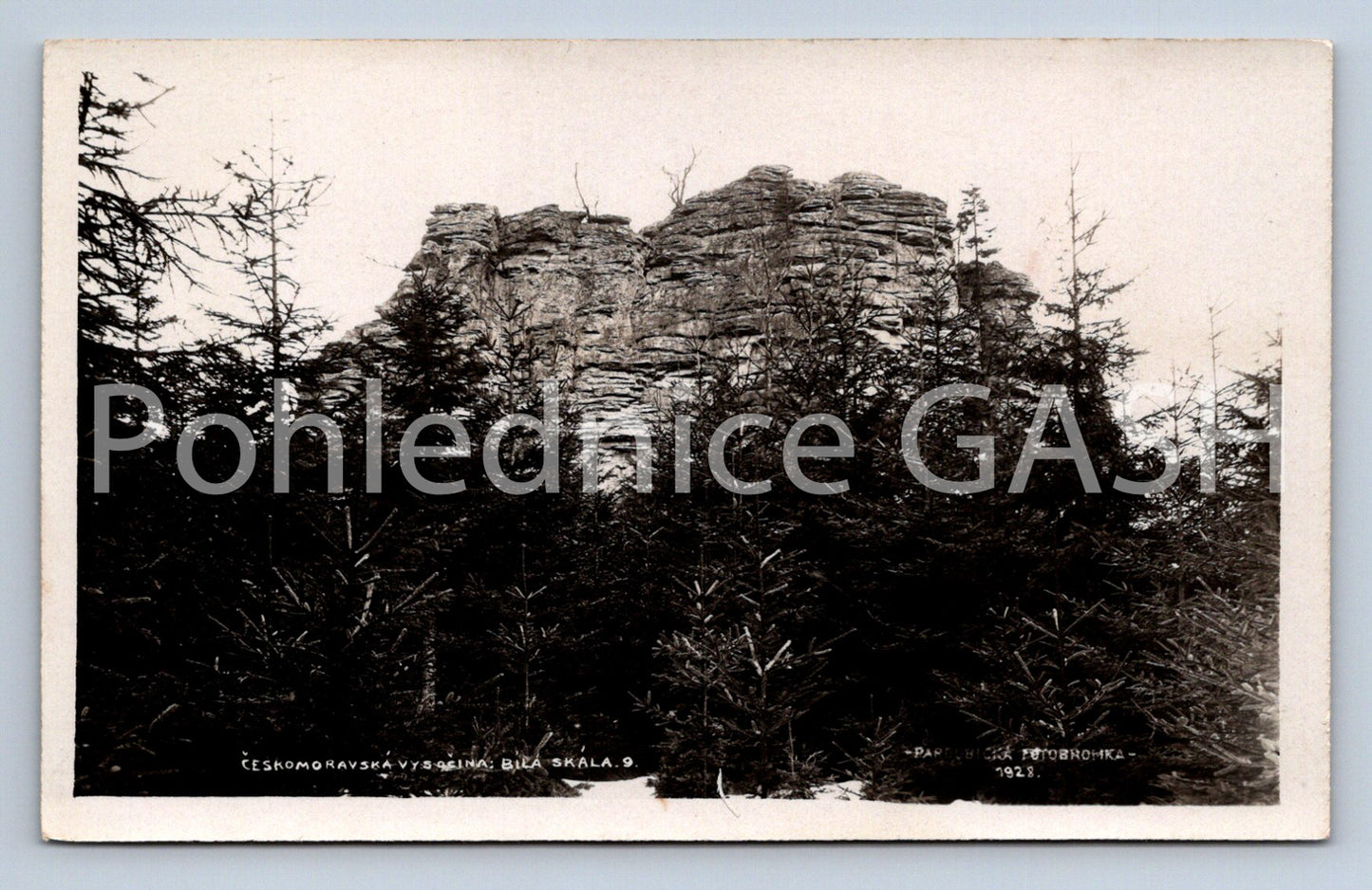 Pohlednice ČESKOMORAVSKÁ VYSOČINA (ST8547)