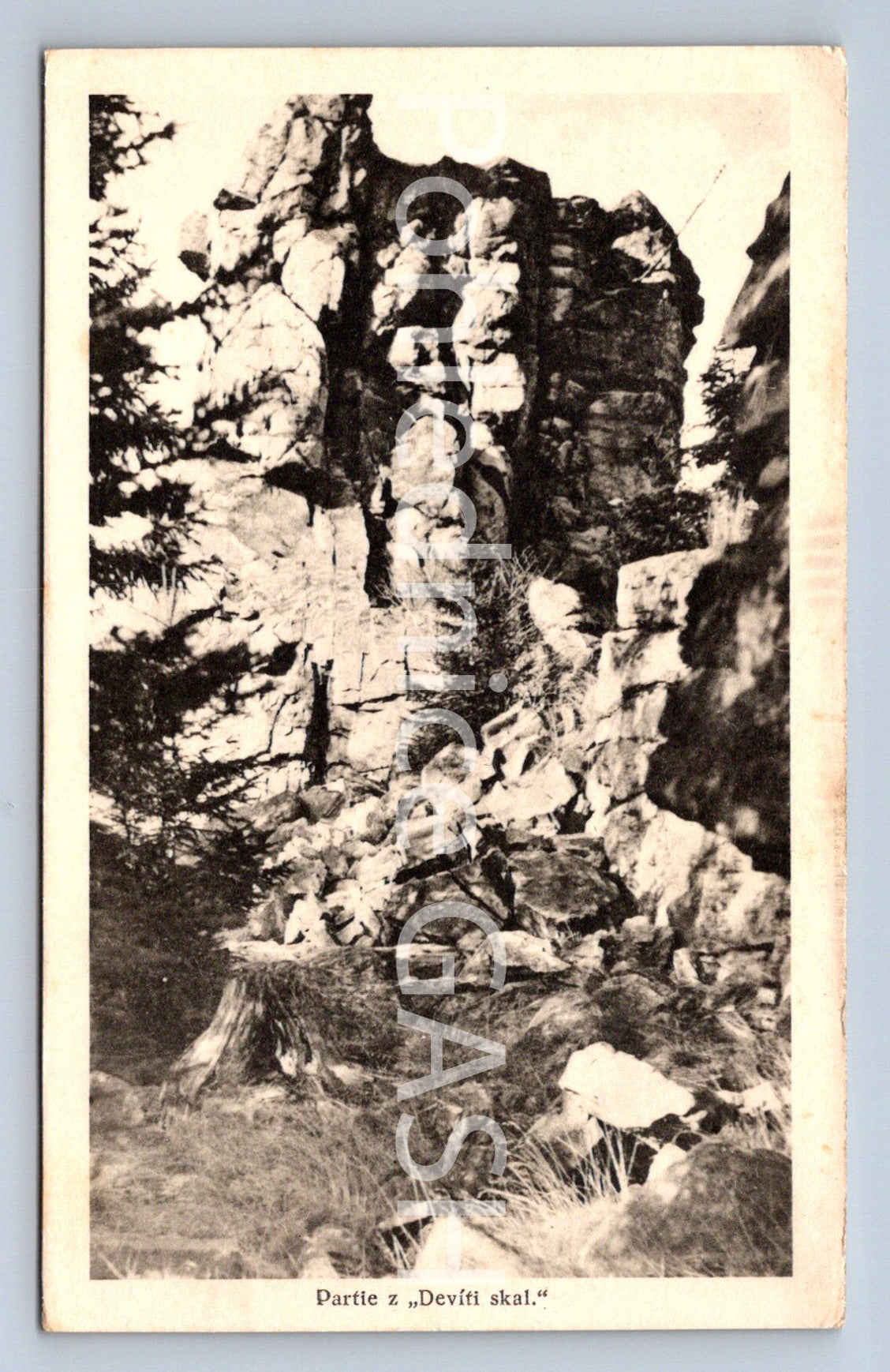 Pohlednice PARTIE Z DEVÍTI SKAL (ST8548)
