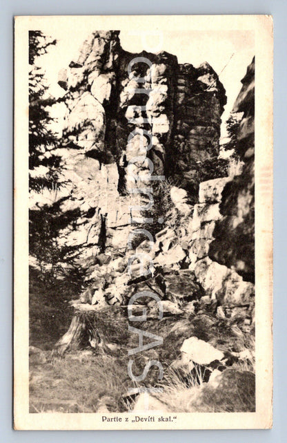 Pohlednice PARTIE Z DEVÍTI SKAL (ST8548)