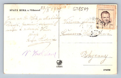 Pohlednice SVATÁ HORA U PŘÍBRAMĚ (ST8549)