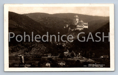 Pohlednice HRAD KARLŠTEJN (ST8556)