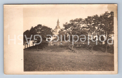 Pohlednice ČESKÁ KAPLE SE HŘBITOVEM (ST8580)