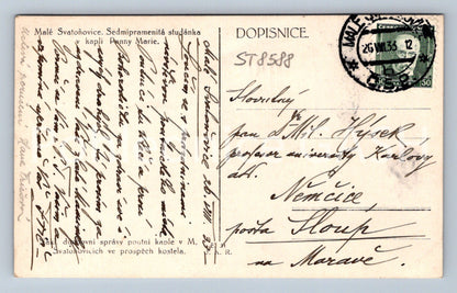 Pohlednice MALÉ SVATOŇOVICE (ST8588)