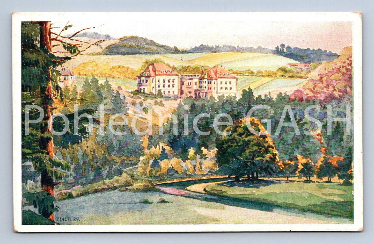 Pohlednice LÁZNĚ TEPLICE (ST8605)