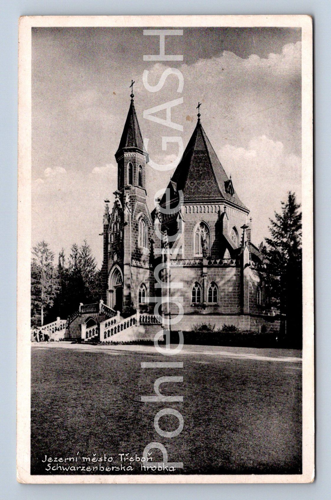 Pohlednice JEZERNÍ MĚSTO TŘEBOŇ (ST8610)