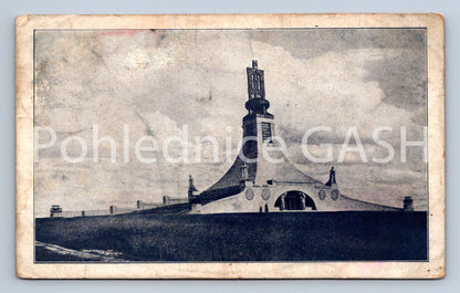 Pohlednice MOHYLA MÍRU U PRACE NA BOJIŠTI SLOVANSKÉM (ST8616)