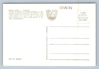 Pohlednice KLÁŠTER TEPLÁ (ST8634)