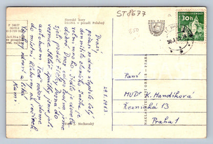 Pohlednice JIZERSKÉ HORY (ST8677)