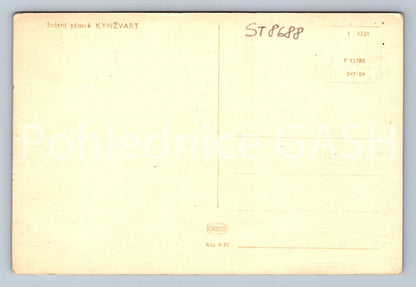 Pohlednice KYNŽVALT - STÁTNÍ ZÁMEK (ST8688)