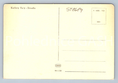 Pohlednice KARLOVY VARY - DIVADLO (ST8689)