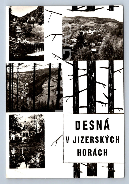 Pohlednice DESNÁ V JIZERSKÝCH HORÁCH - KOLÁŽ (ST8691)