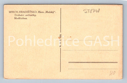 Pohlednice MNICHOVO HRADIŠŤSKO - HORA MUŽSKÝ (ST8748)