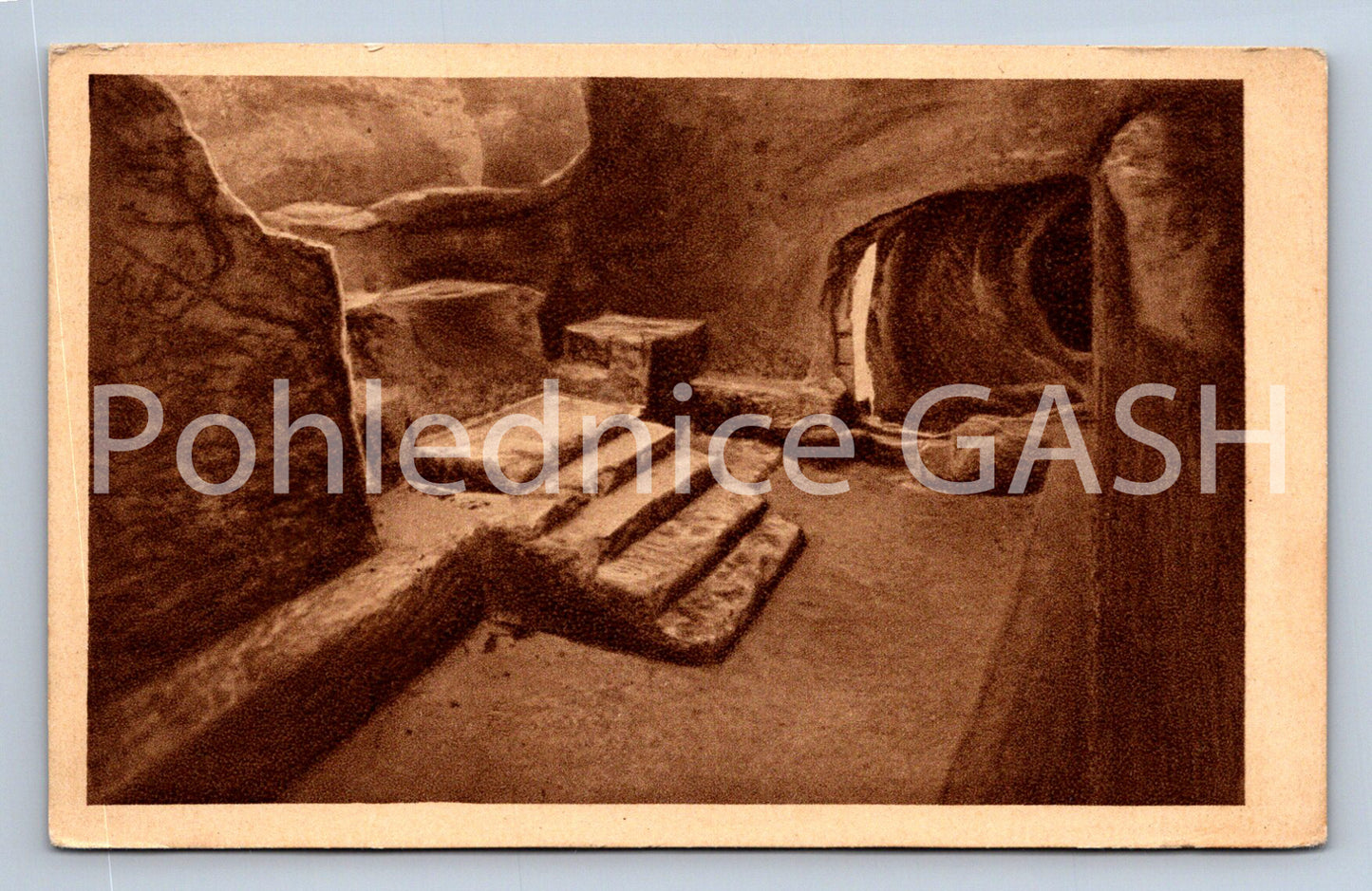 Pohlednice MNICHOVO HRADIŠŤSKO - HORA MUŽSKÝ (ST8748)