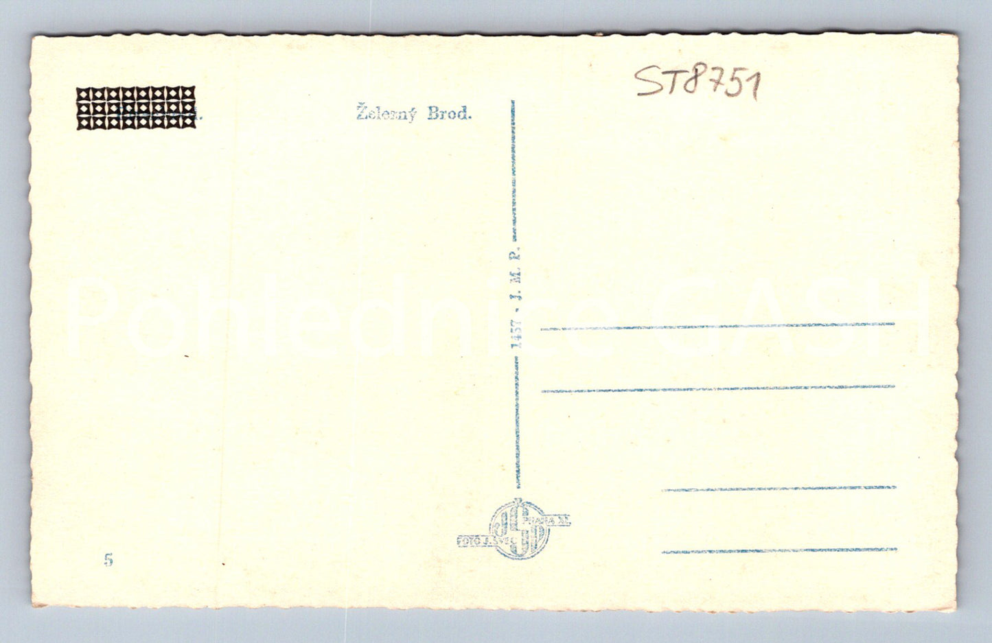 Pohlednice ŽELEZNÝ BROD (ST8751)