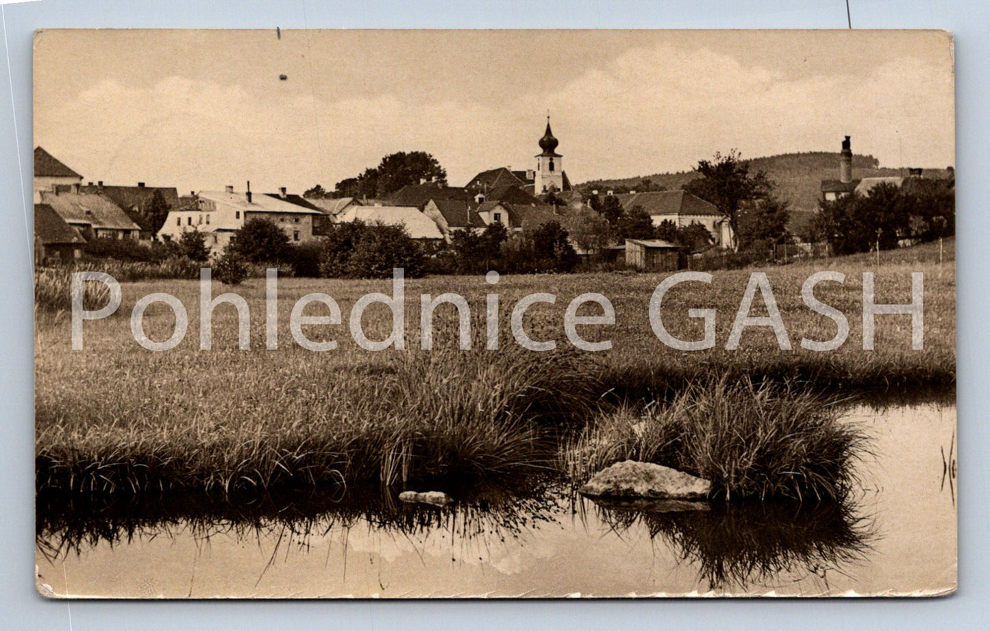 Pohlednice ŠUMAVA trhanov (ST8759)