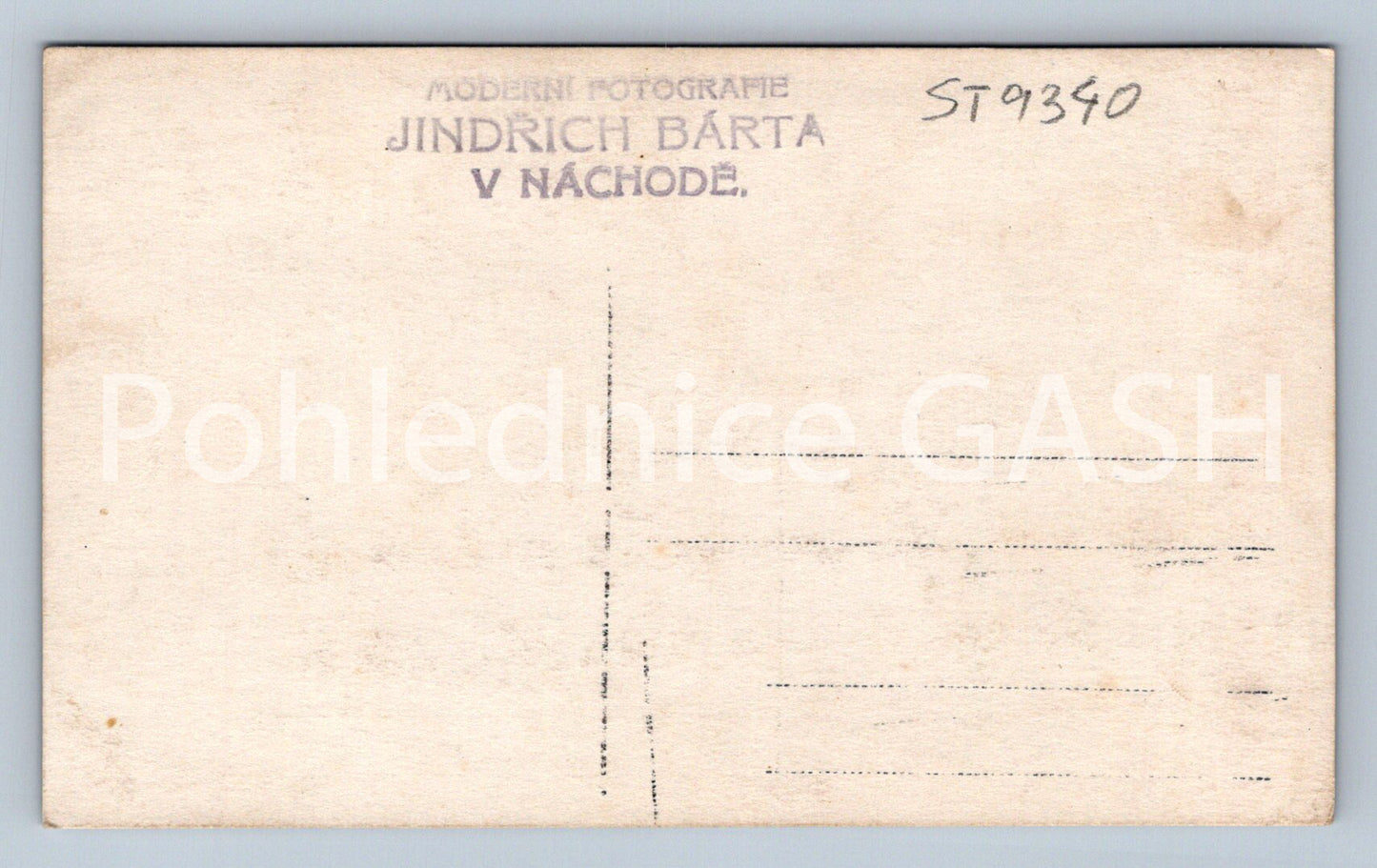 Pohlednice MODERNÍ FOTOGRAFIE JINDŘICH BÁRTA V NÁCHODĚ (ST9340)