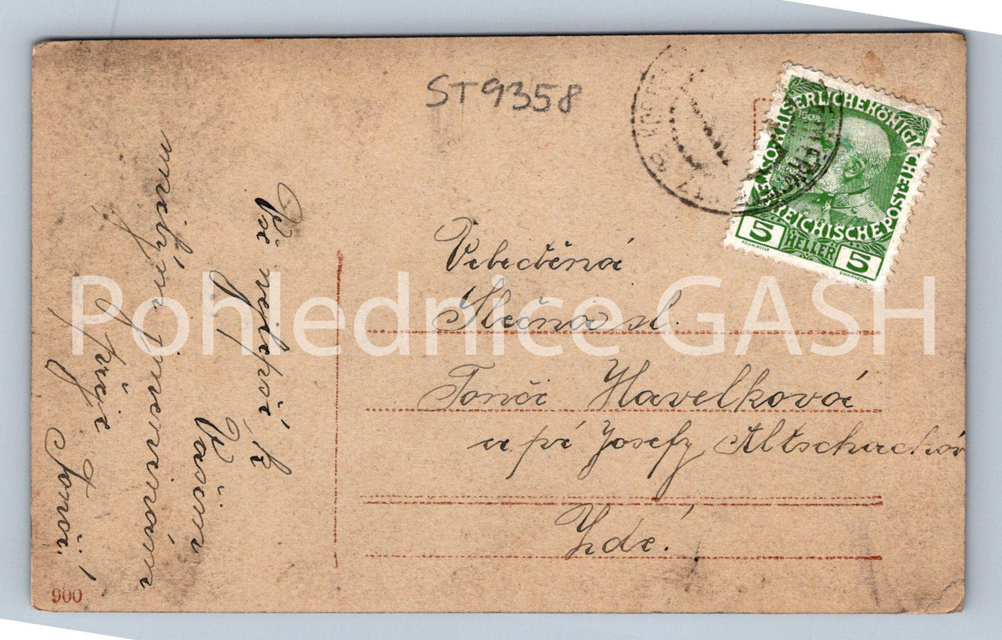 Pohlednice EMMY WEHLEN (ST9358)