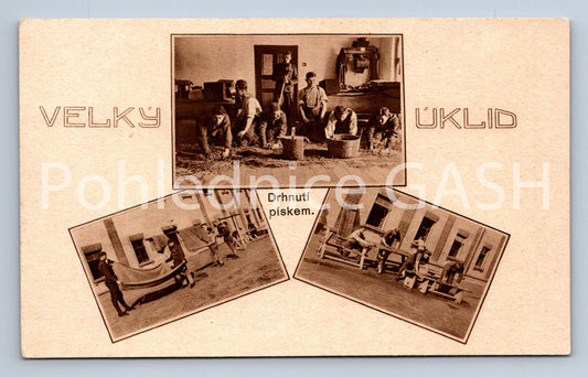 Pohlednice VELKÝ ÚKLID (ST9374)