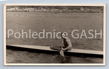 Pohlednice NA KÁNOJI kalous brabenec (ST9408)