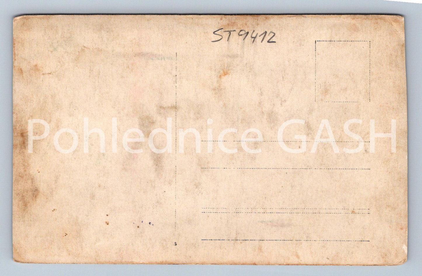 Pohlednice geometři stavba (ST9412)