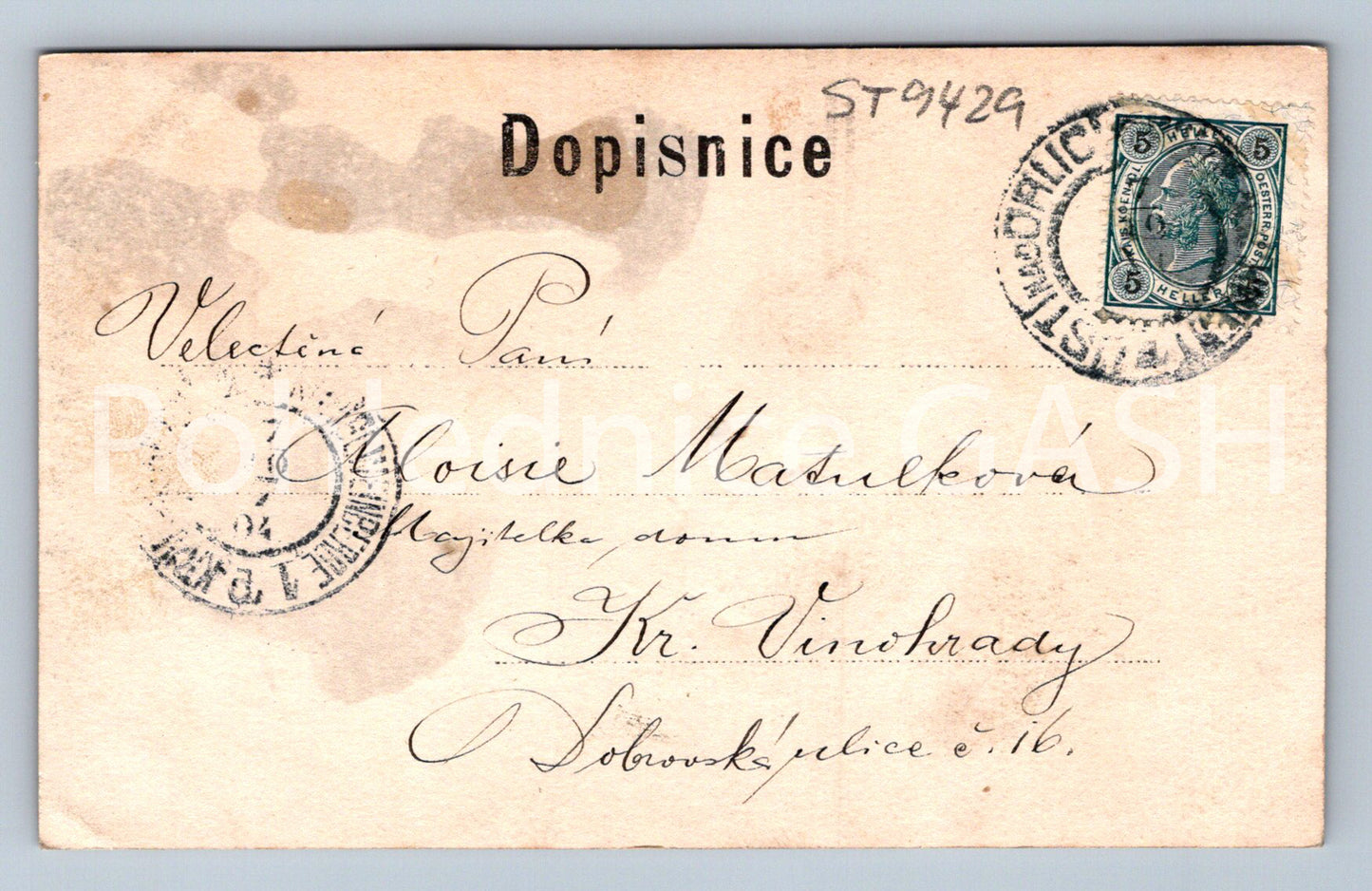 Pohlednice RODINA A DĚTI (ST9429)