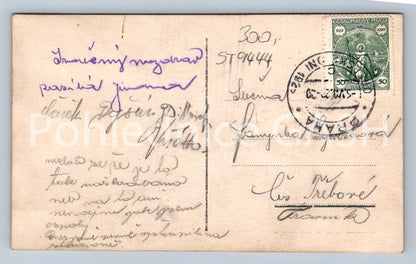 Pohlednice SVATOVÁCLAVSKÉ DNI ORELSTVA V PRAZE 1929 masaryk (ST9444)