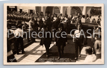 Pohlednice SVATOVÁCLAVSKÉ DNI ORELSTVA V PRAZE 1929 masaryk (ST9444)
