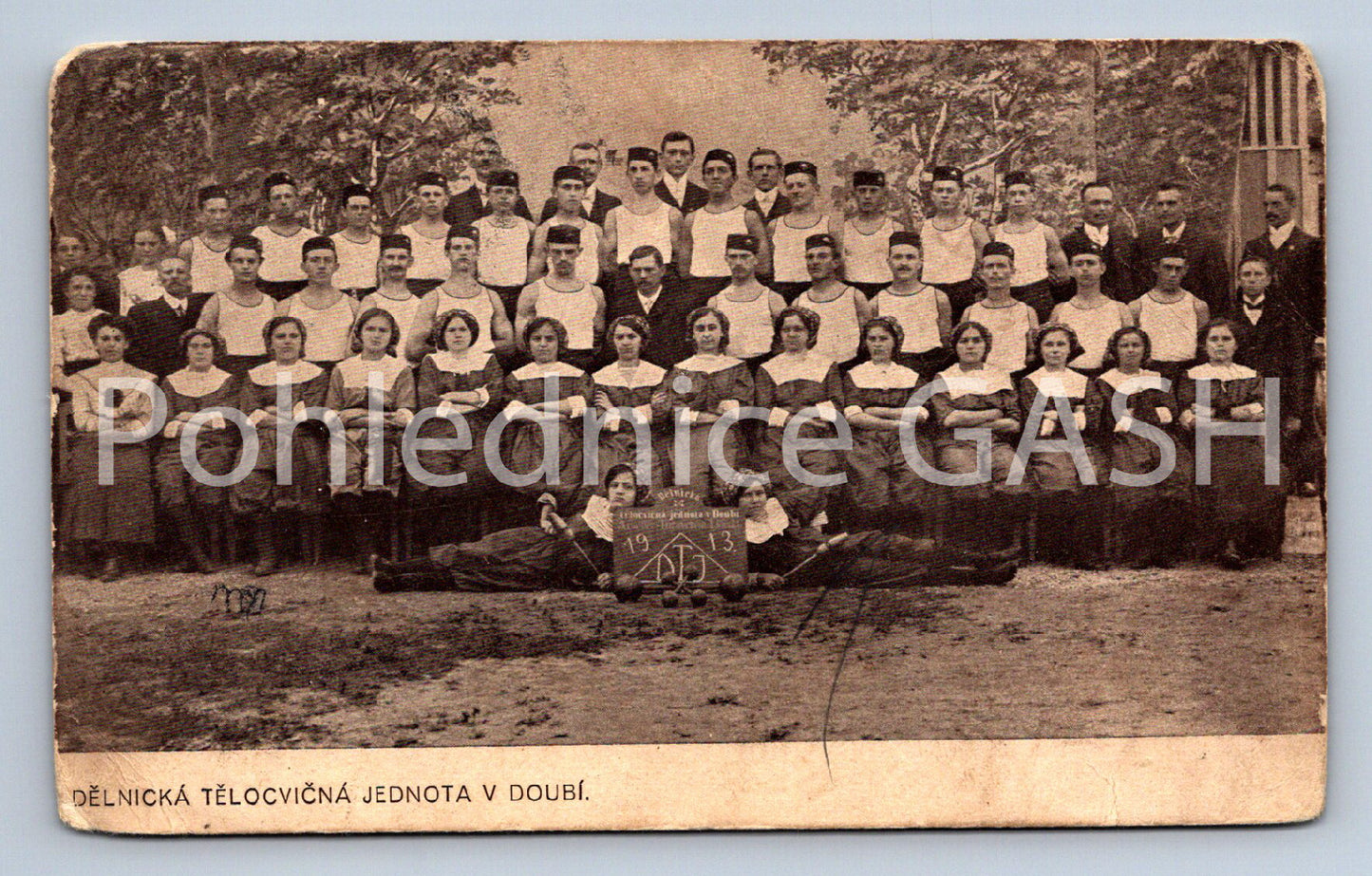 Pohlednice DĚLNICKÁ TĚLOCVIČNÁ JEDNOTA V DOUBÍ (ST9446)
