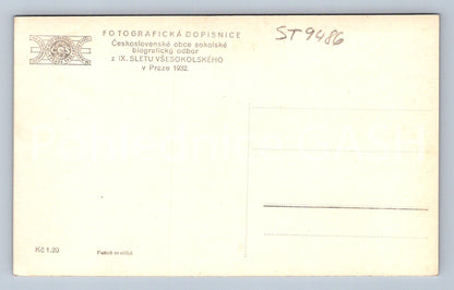 Pohlednice Z IX. SLETU VŠESOKOLSKÉHO V PRAZE 1932 (ST9486)