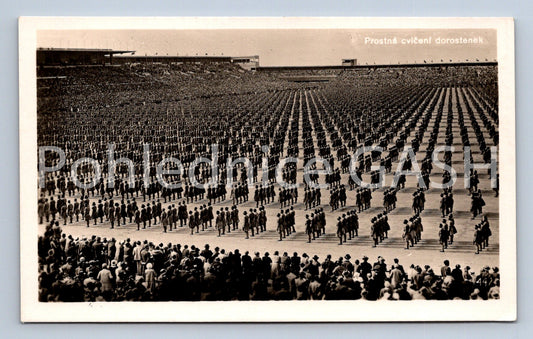 Pohlednice Z IX. SLETU VŠESOKOLSKÉHO V PRAZE 1932 (ST9486)