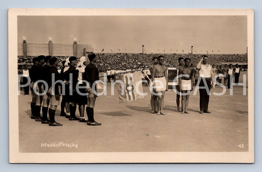 Pohlednice Z IX. SLETU VŠESOKOLSKÉHO V PRAZE 1932 (ST9490)