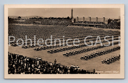 Pohlednice Z IX. SLETU VŠESOKOLSKÉHO V PRAZE 1932 (ST9492)
