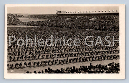 Pohlednice Z IX. SLETU VŠESOKOLSKÉHO V PRAZE 1932 (ST9495)