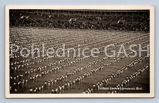 Pohlednice X. SLETU VŠESOKOLSKÉHO V PRAZE 1938 (ST9522)