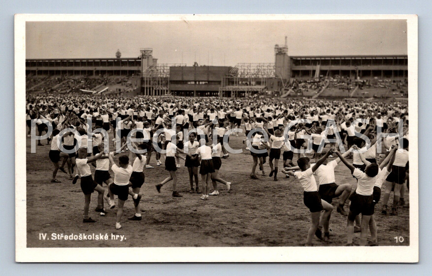 Pohlednice X. SLETU VŠESOKOLSKÉHO V PRAZE 1938 (ST9524)