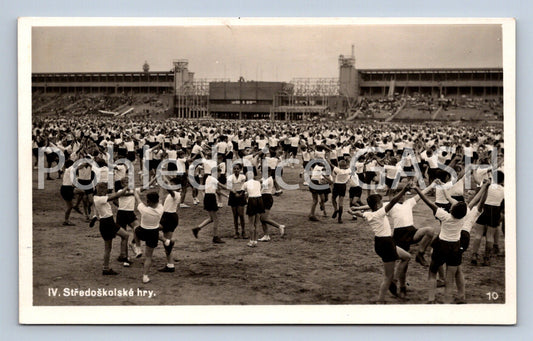 Pohlednice X. SLETU VŠESOKOLSKÉHO V PRAZE 1938 (ST9524)
