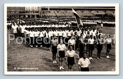 Pohlednice X. SLETU VŠESOKOLSKÉHO V PRAZE 1938 (ST9525)