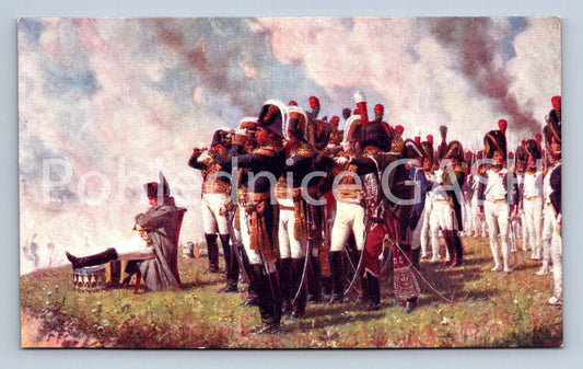 Pohlednice NAPOLEON ON THE HEIGHTS OF BORODINO (ST9537)