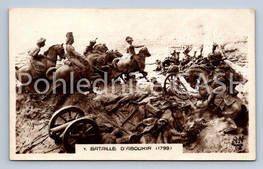 Pohlednice BATAILLE D´ABOUKIR 1799 (ST9554)