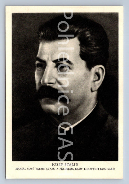 Pohlednice JOSEF STALIN (ST9560)