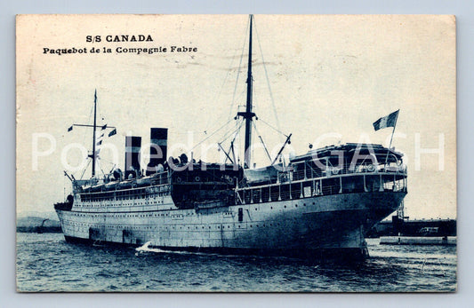 Pohlednice ss CANADA loď (ST9575)